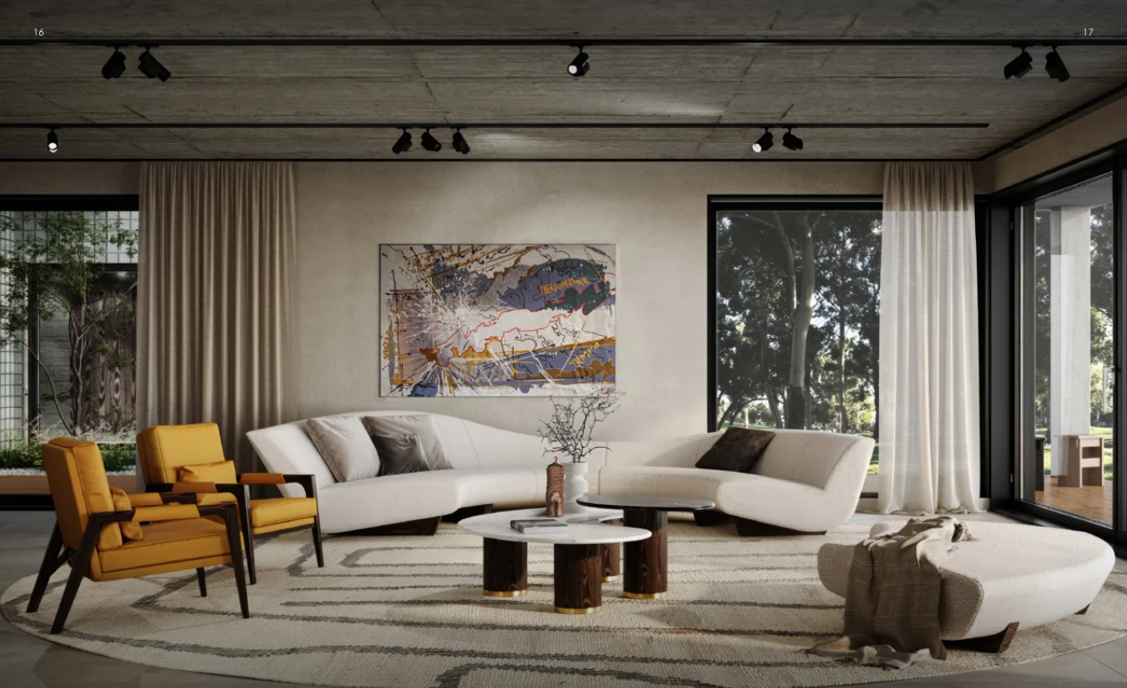 Luxury Home Compendium — living room