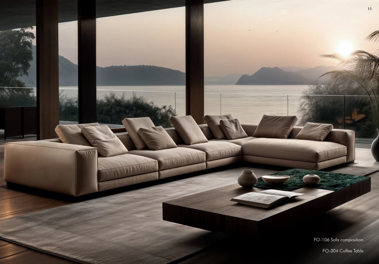 Metropolitan Collection — sea view living room
