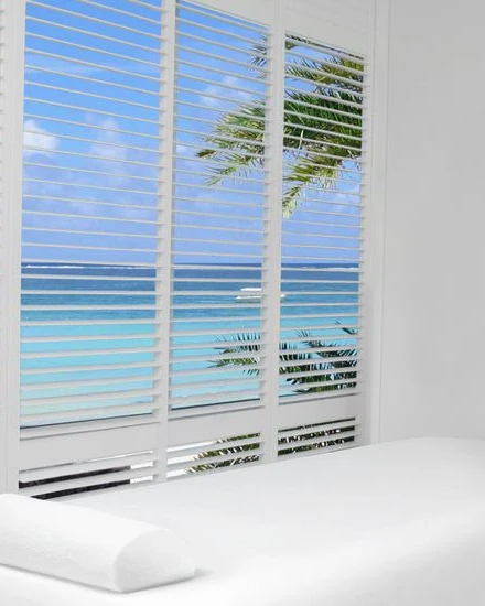 Hunter Douglas Palm Beach™ Shutters — commercial shutters