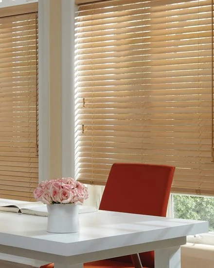 Hunter Douglas Parkland® Wood Blinds — commercial wood blinds