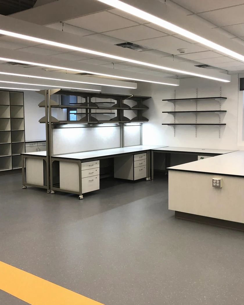 Laboratory furniture — Wood Library Casework
