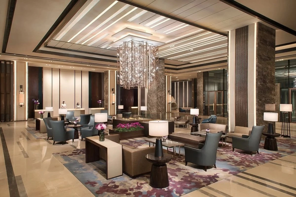A considered lounge interior by Italian Office